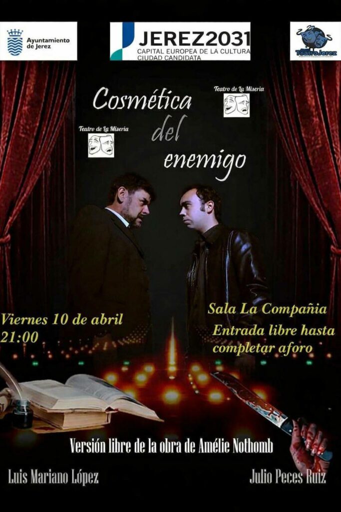 Segunda actuación VI Ciclo de teatro IV Pared: «Cosmética del enemigo» 10/4/2026